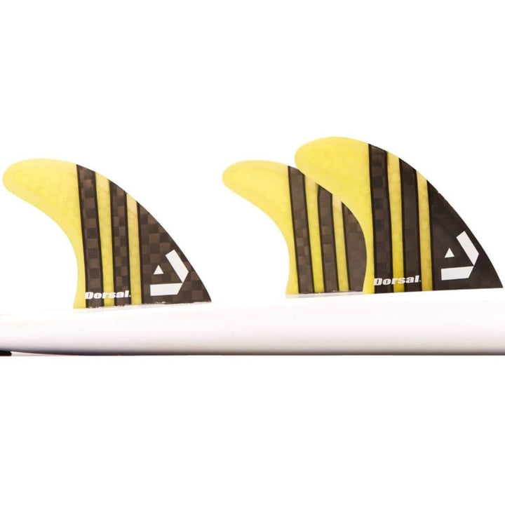 DORSAL Surfboard Fins Thruster 3 Set - FCS Compatible