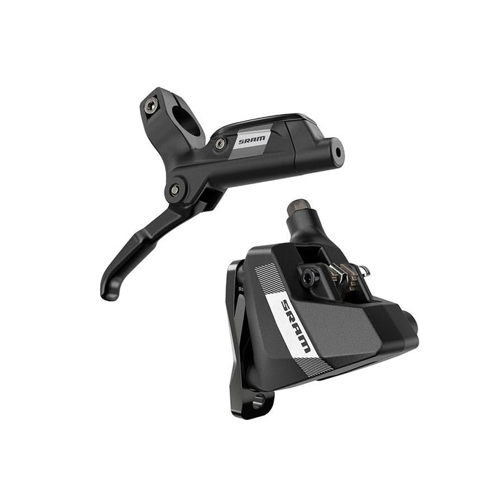 Rear, Flat mount, Black