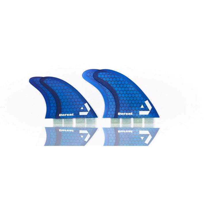 DORSAL Surfboard Fins Quad 4 Set FCS Compatible