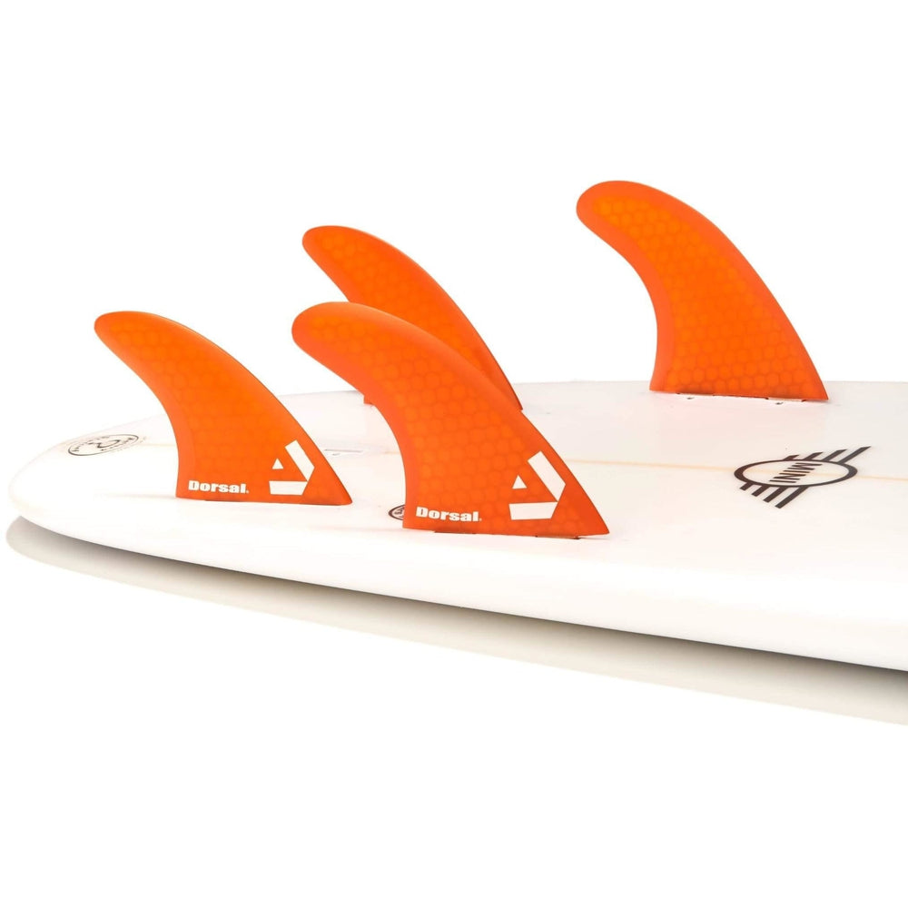 DORSAL Surfboard Fins Quad Set for FCS Boards