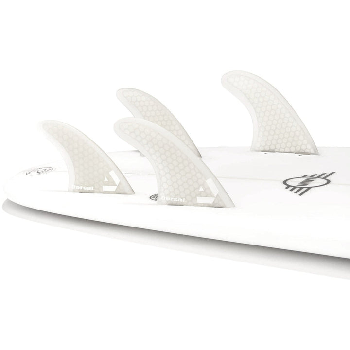 DORSAL Surfboard Fins Quad 4 Set FCS Compatible