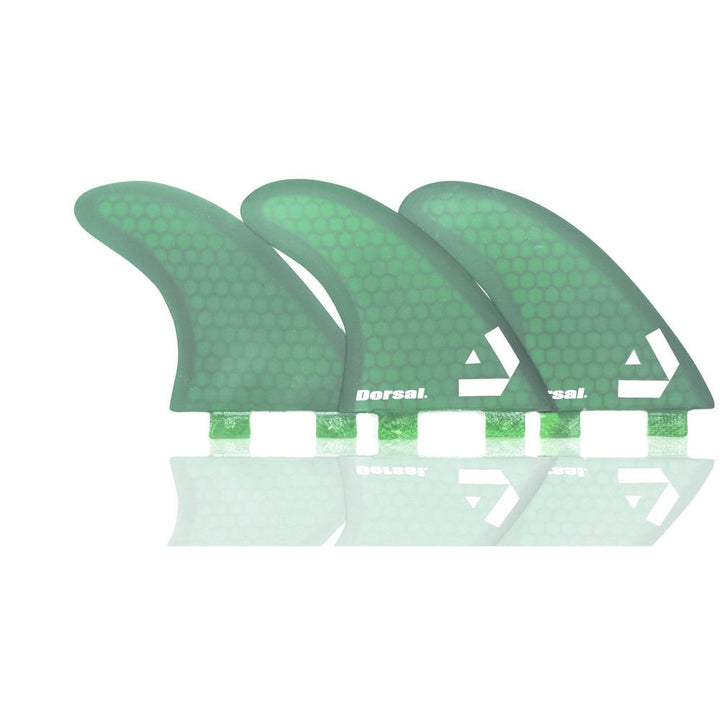 DORSAL Surfboard Fins Thruster 3 Set FCS Compatible