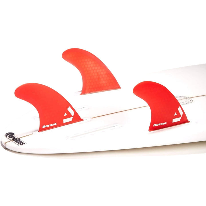DORSAL Surfboard Fins Thruster 3 Set Future Compatible