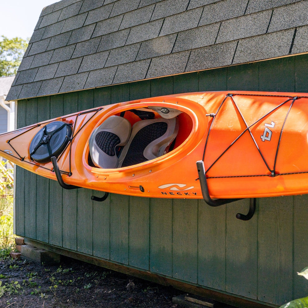 Ozarks Swivel Kayak Rack for Efficient Storage