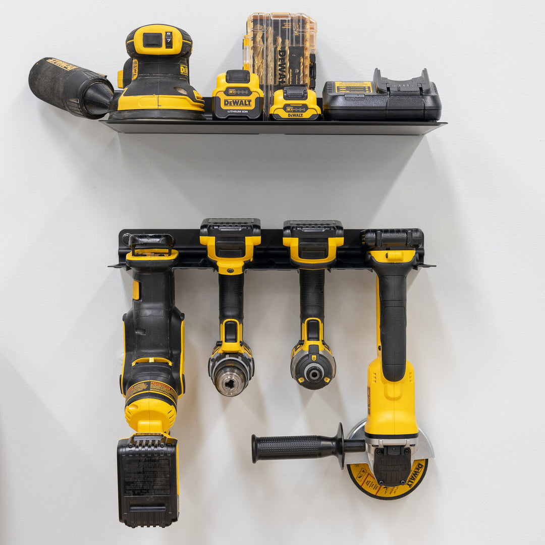 Power Tool Organizer Rack for Garage Storage