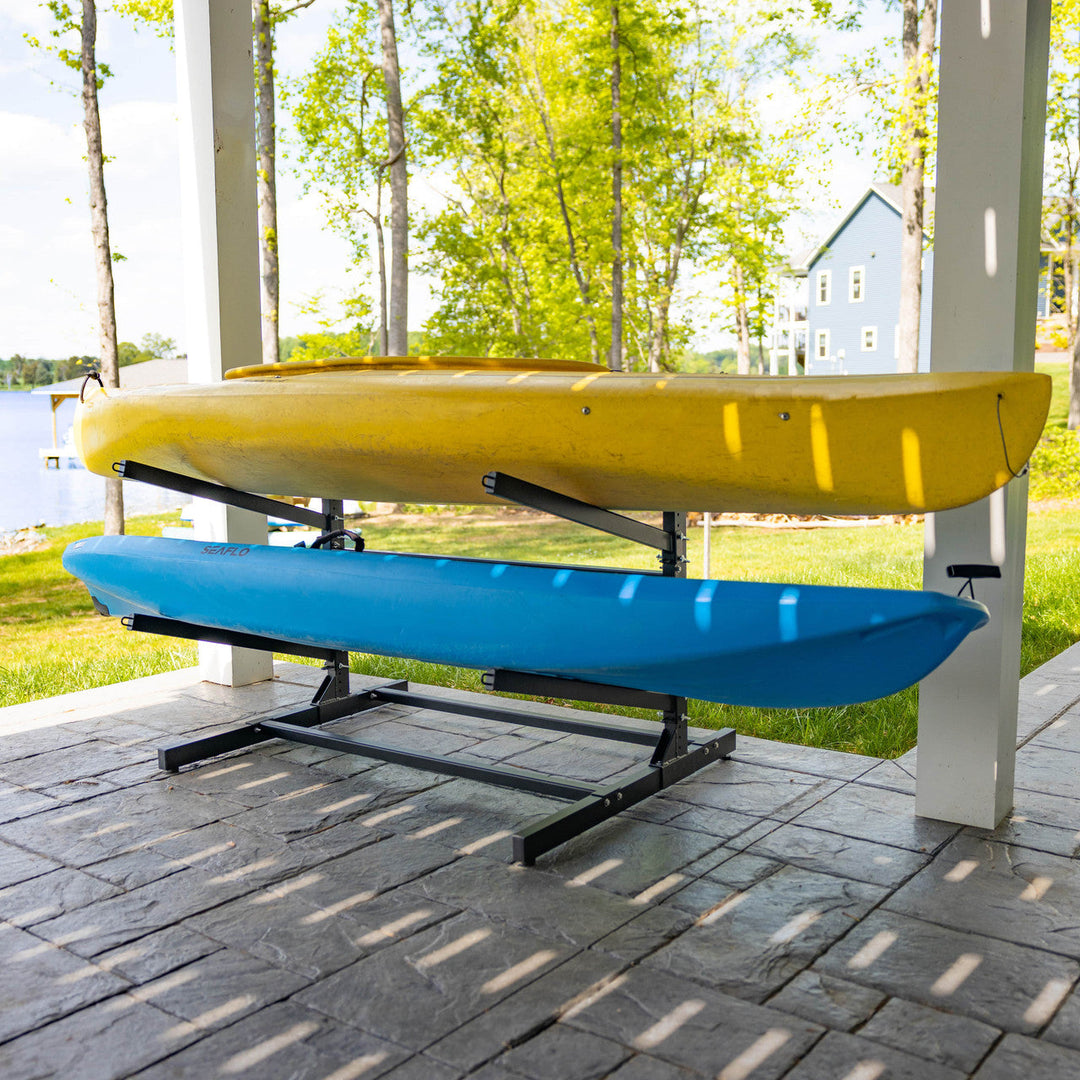 G-Watersport 2 Levels Kayak Storage Rack - kayak storage rack
