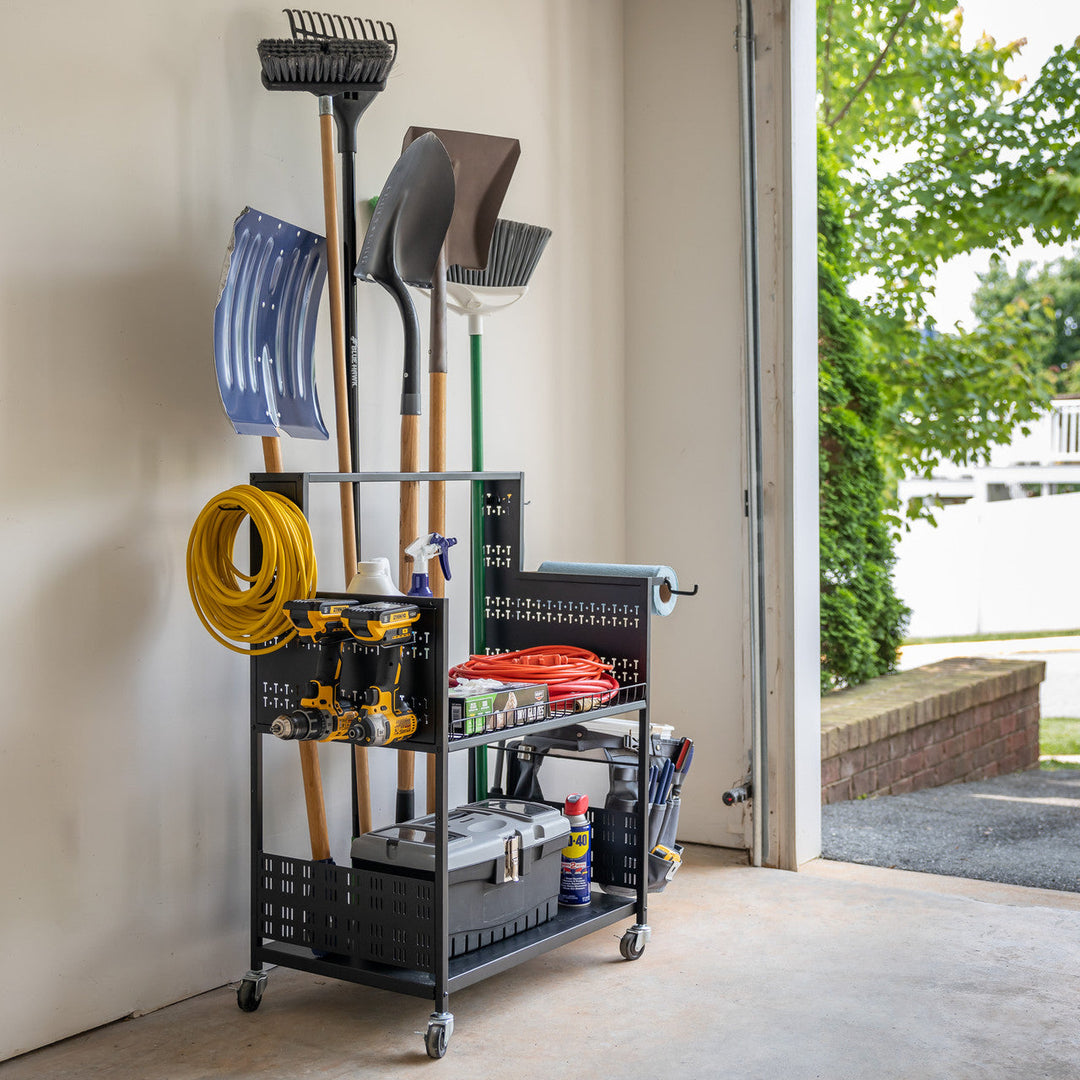 Tool Storage Organizer - Holds 250 lbs Efficiently
