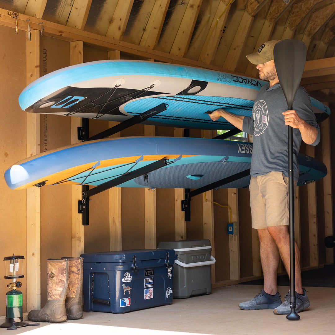 Kona Indoor Surfboard Storage Rack - Adjustable Levels
