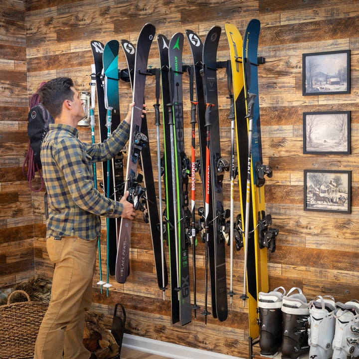 Lone Peak Adjustable Ski Rack for 5 Pairs