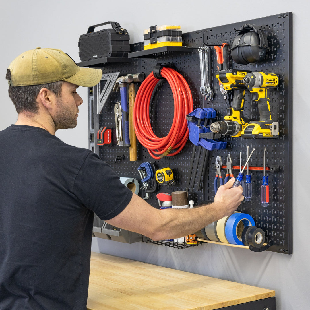 51" x 32" PRO Pegboard with Attachments for Tool Organization