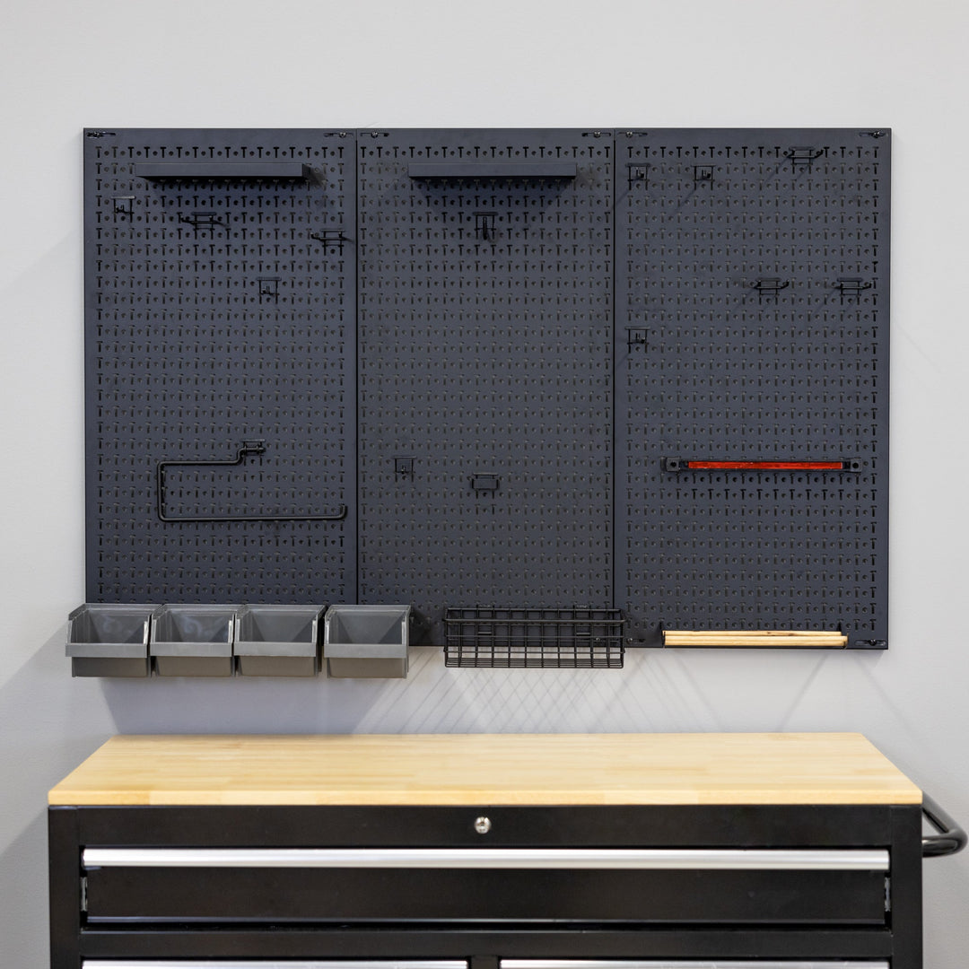 51" x 32" PRO Pegboard with Attachments for Tool Organization