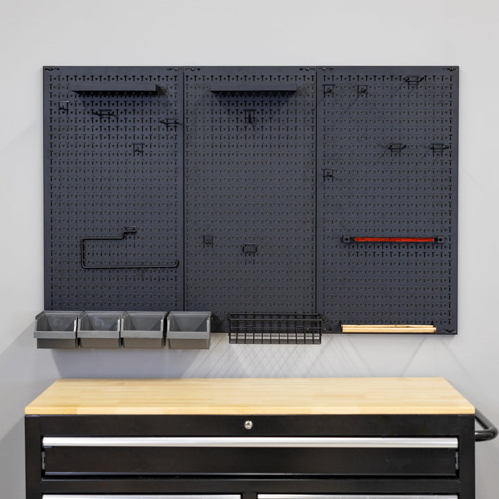 51" x 32" PRO Pegboard with Attachments for Tool Organization