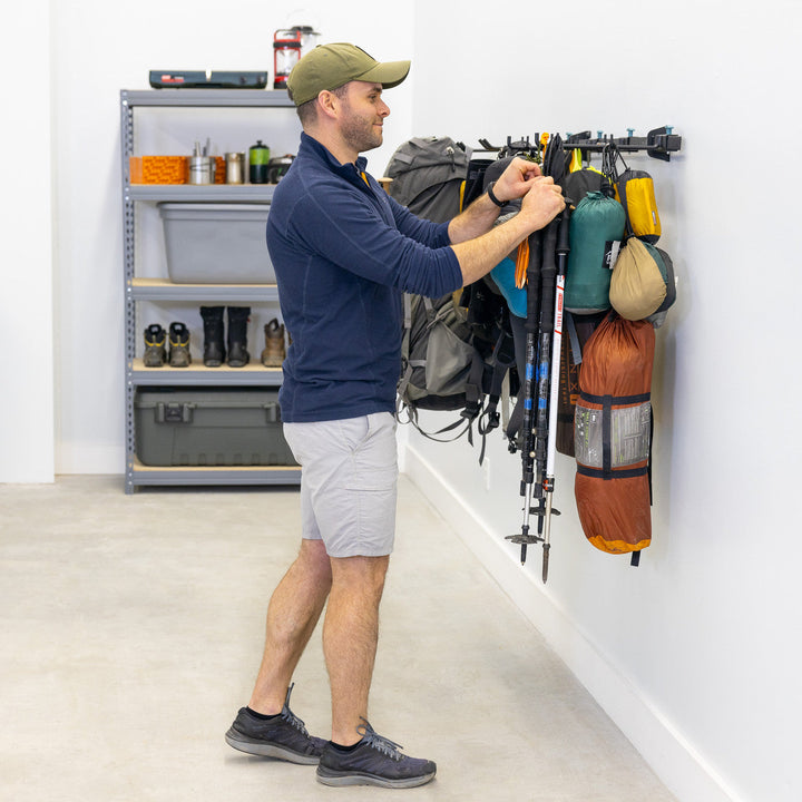 G-Hike & Camp Adjustable Wall Storage for Gear