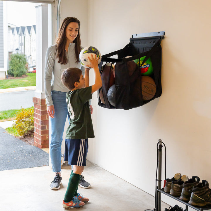 Hall of Fame Ball Storage Rack for Easy Access