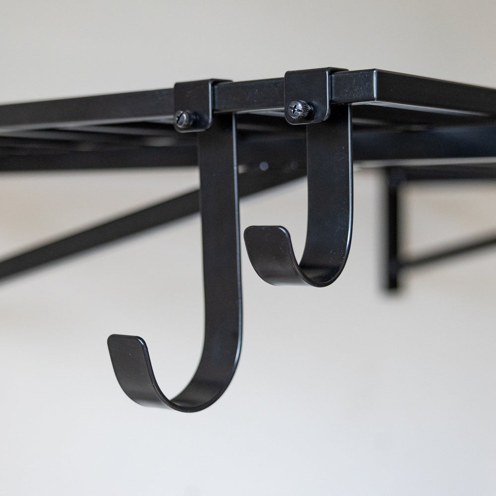 Bristol Garage Wall Shelf Hooks | 8-Pack