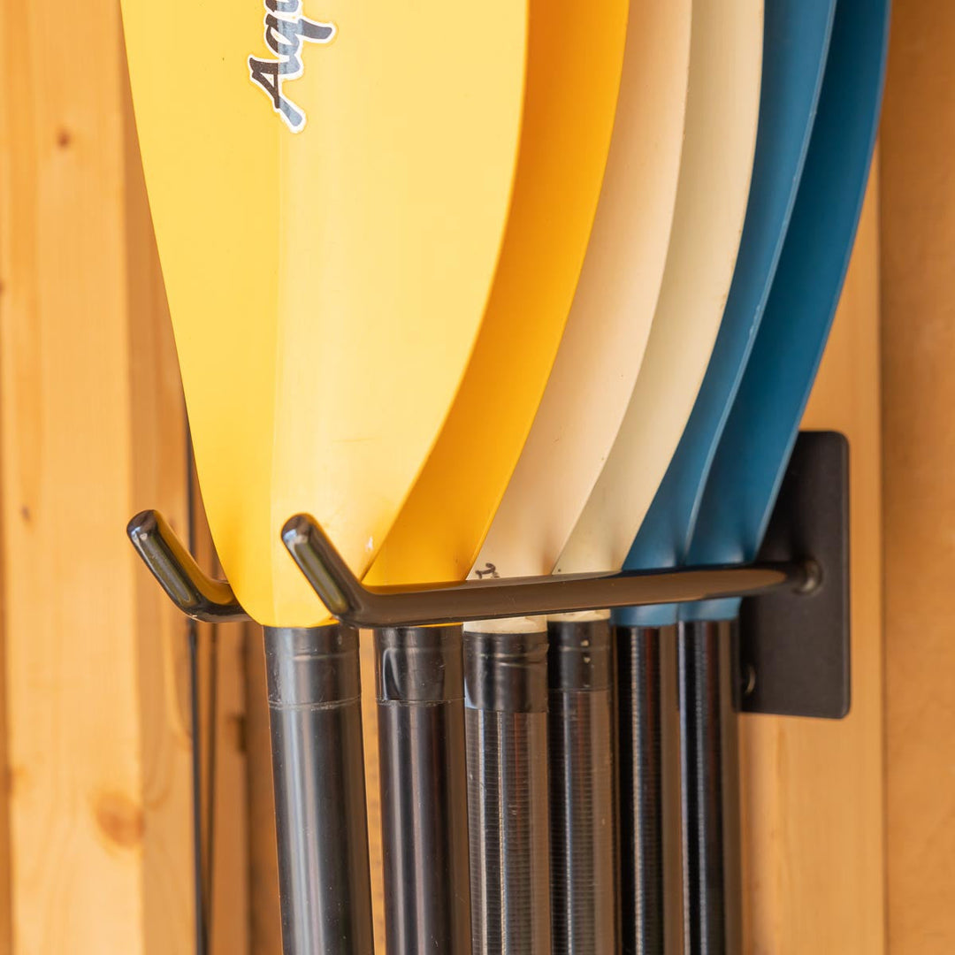 Laurel Lake Paddle Storage Wall Hook for 6 Paddles