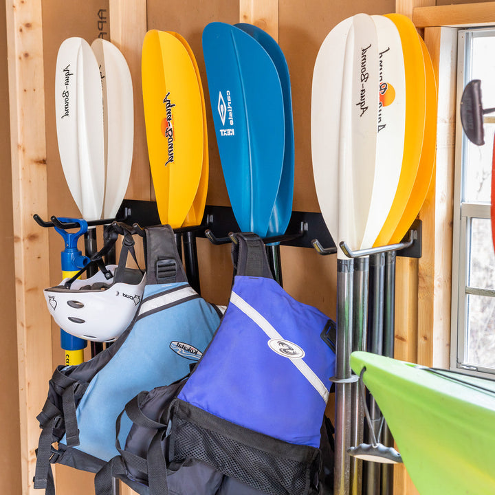Laurel Lake Paddle Storage Rack - Paddle Storage Rack 16 Paddles