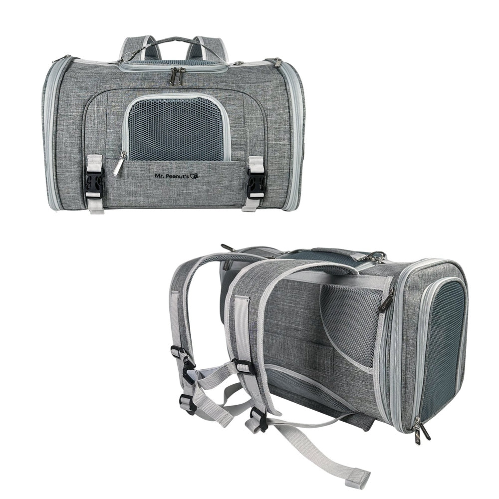 Mr. Peanut's Monterey Series Airline Compliant Horizontal Backpack