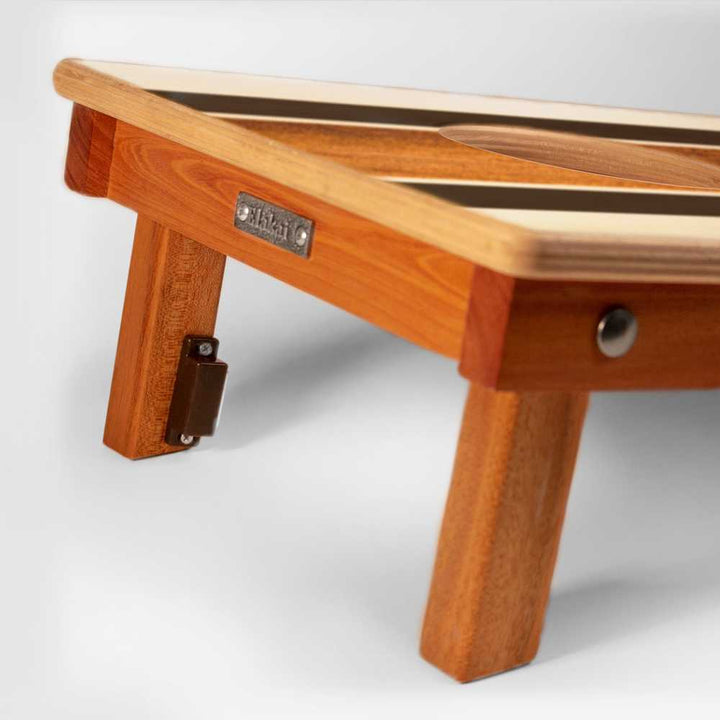 Wood Travel Cornhole Set | Natural Surf Beach Collection