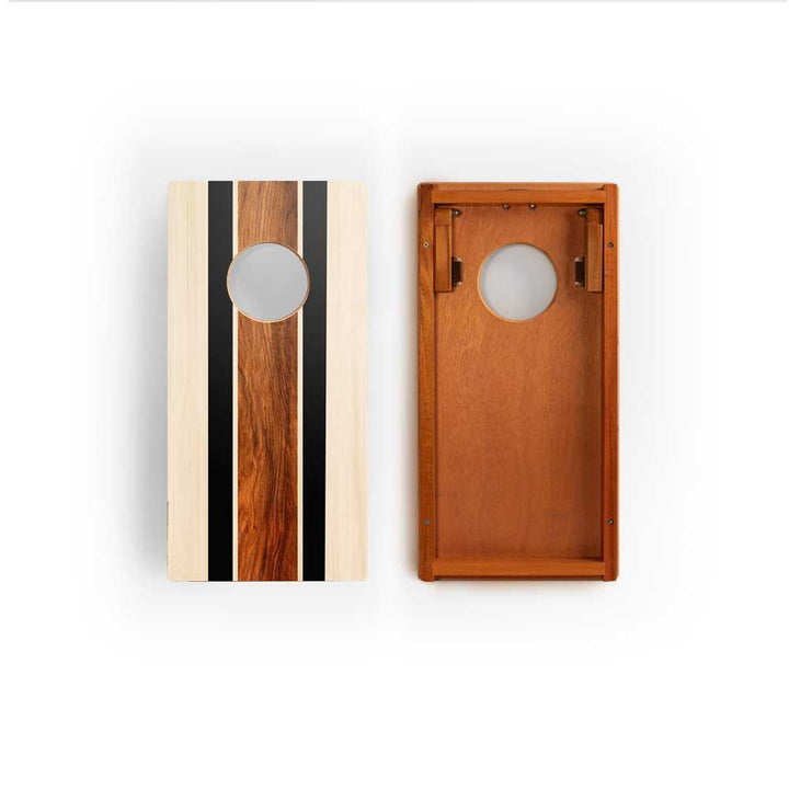 Wood Travel Cornhole Set | Natural Surf Beach Collection