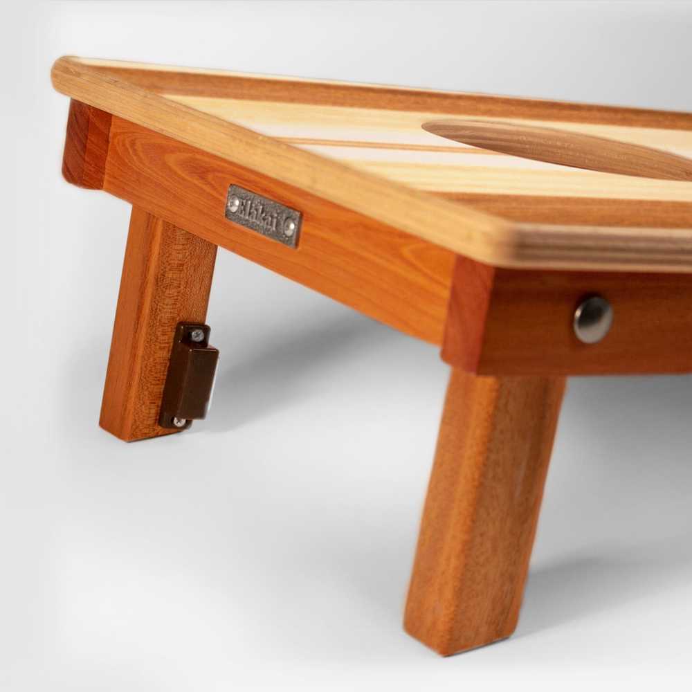 Wood Travel Cornhole Set | Natural Surf Beach Collection