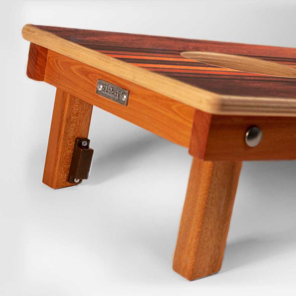 Wood Travel Cornhole Set | Natural Surf Beach Collection