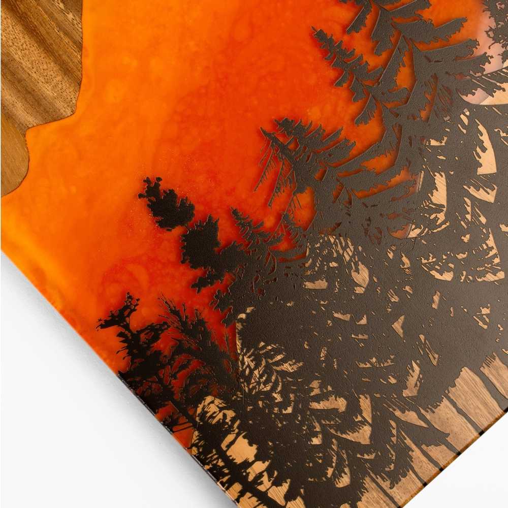 Travel Cornhole Set - 1ft x 2ft Resin & Wood Boards