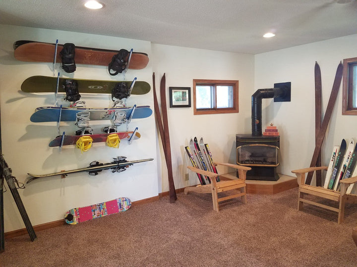 Brighton Snowboard Storage Rack - snowboard storage rack