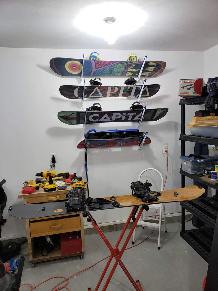 Brighton Snowboard Storage Rack - snowboard storage rack