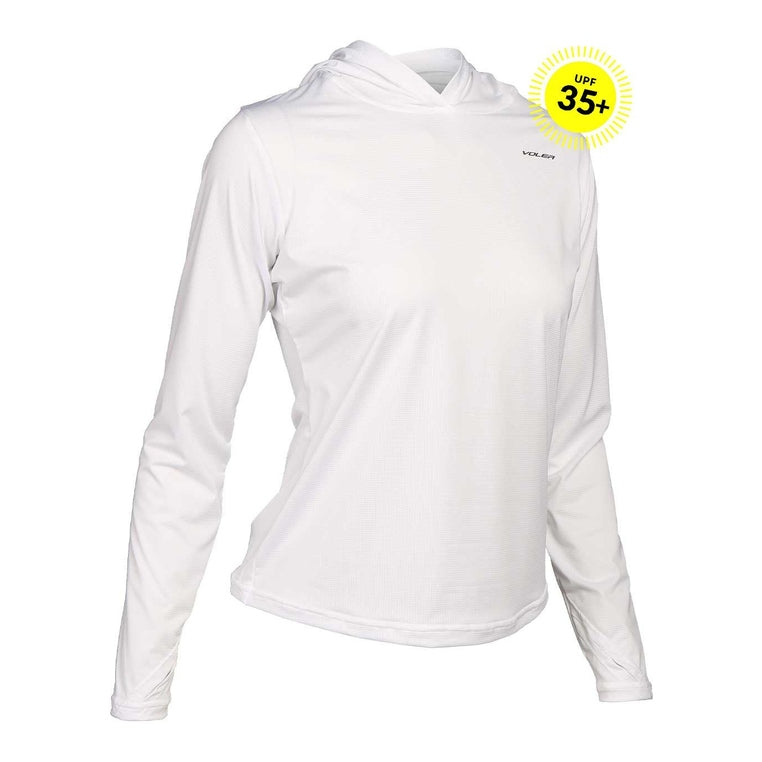Voler W. ENDURANCE AIR SUN HOODIE - SOLID