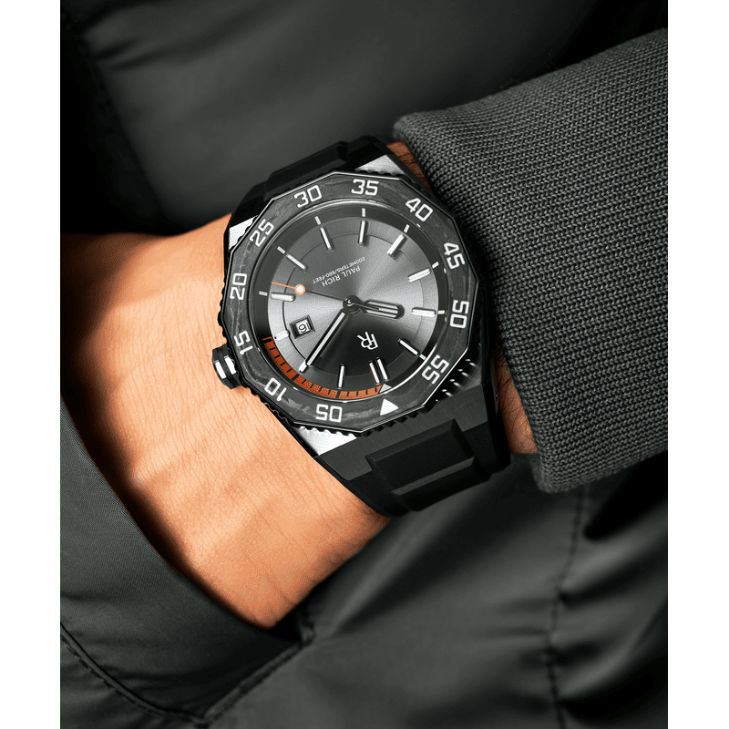 Aquacarbon Pro Forged Grey Dive Watch