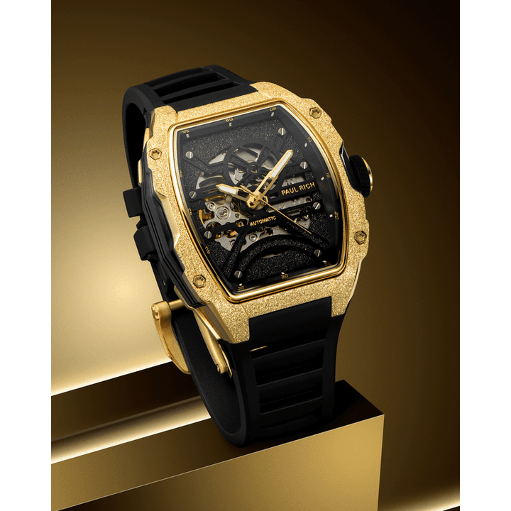 Astro Skeleton Gold Watch by Paul Rich - Innovative Design