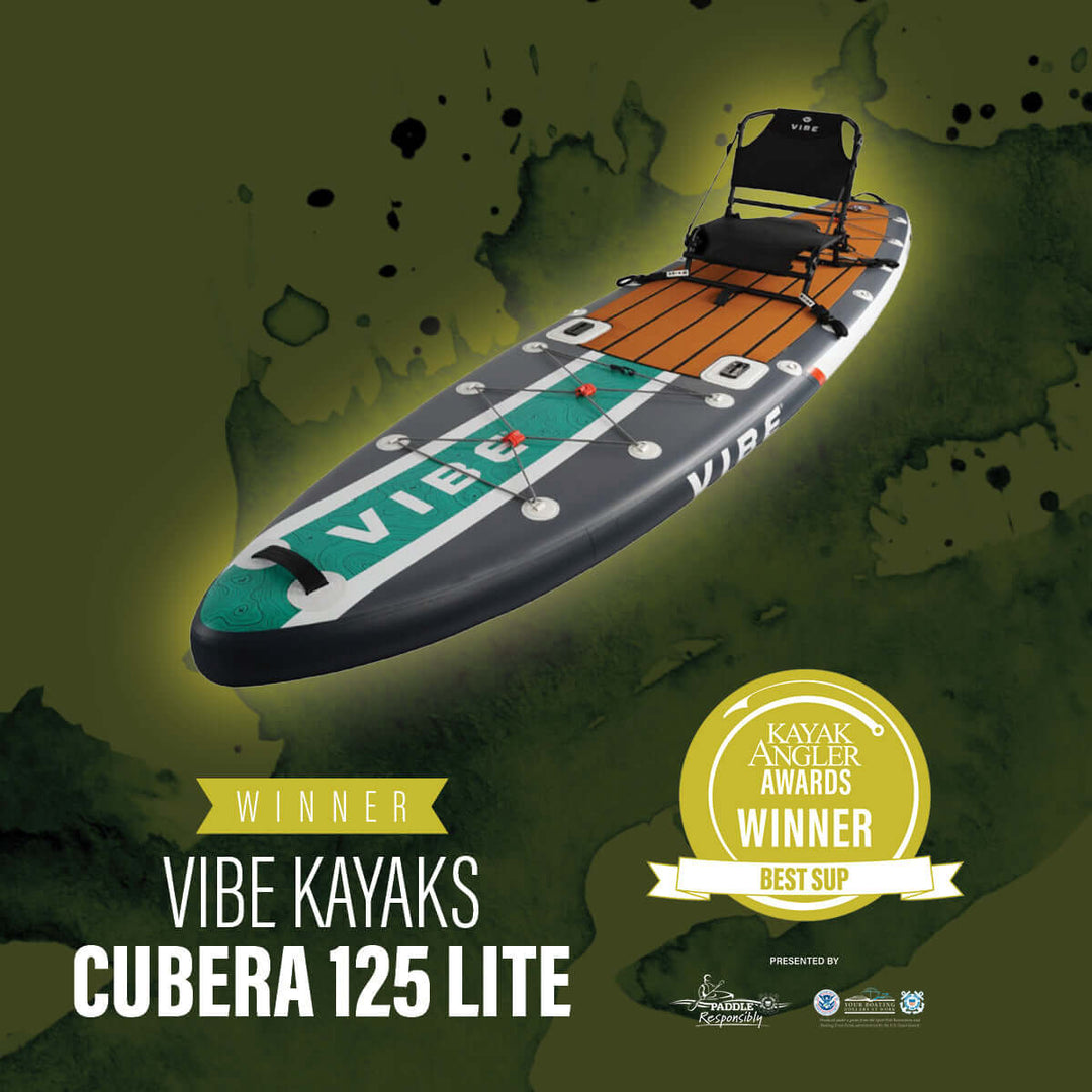 Vibe Kayaks Cubera 125 Lite Inflatable SUP stand-up paddleboard