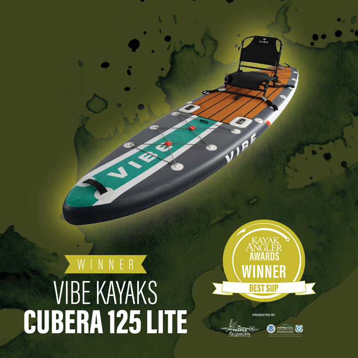 Vibe Kayaks Cubera 125 Lite Inflatable SUP stand-up paddleboard