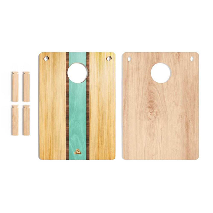 22-in × 31-in Wood Travel Cornhole Boards Set - Weekender