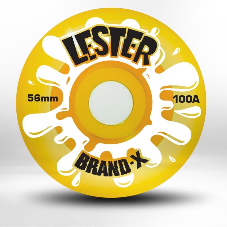 Lester Kasai Transparent Skateboard Wheels 56mm/100a