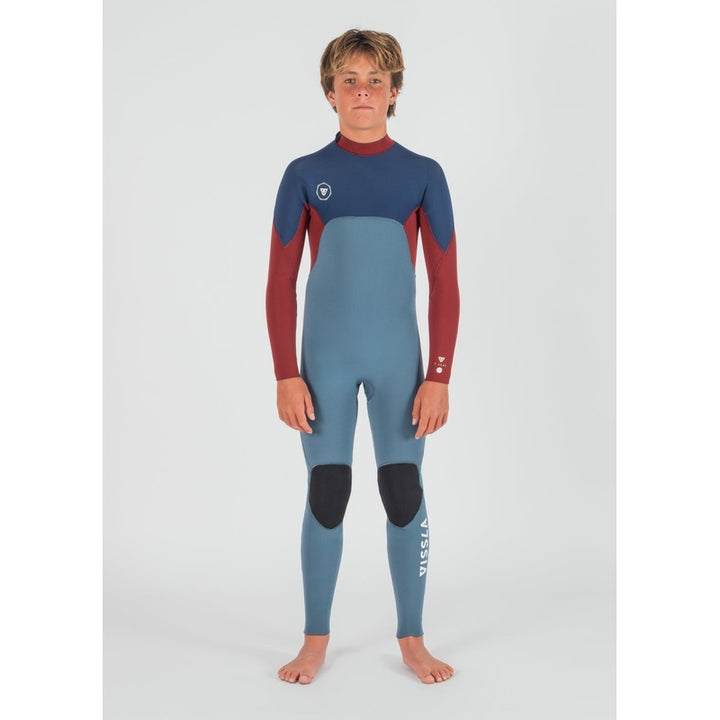 7 Seas Boys 4-3 Full Back Zip Wetsuit