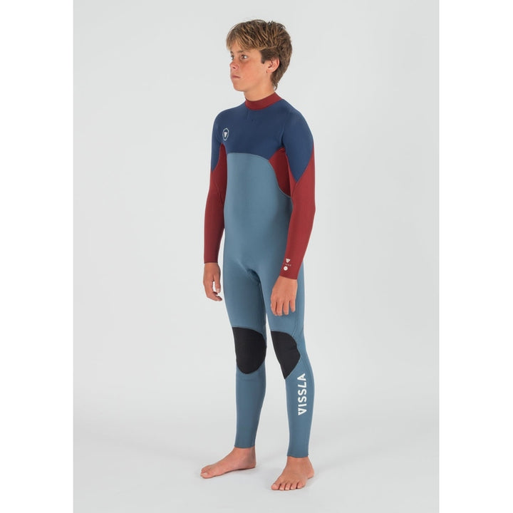 7 Seas Boys 4-3 Full Back Zip Wetsuit