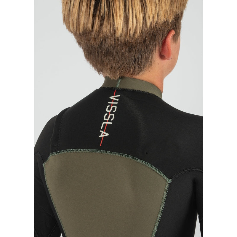 Vissla 7 Seas Boys 3-2 Warbird Full Chest Zip