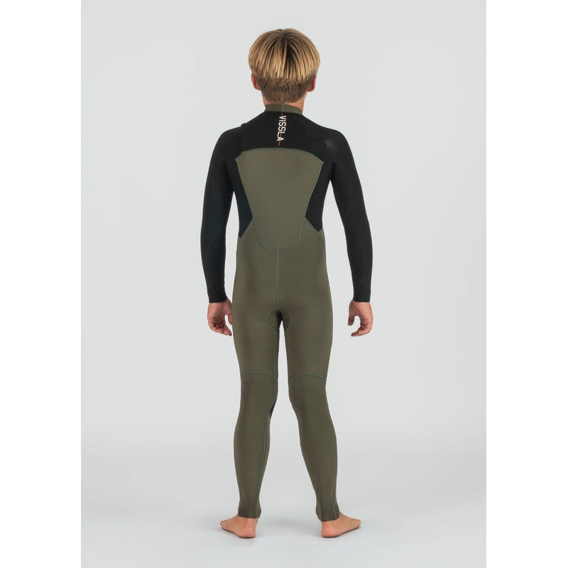 Vissla 7 Seas Boys 3-2 Warbird Full Chest Zip