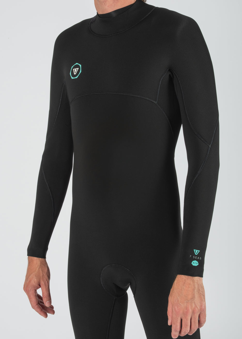 7 Seas 4-3 Full Back Zip Wetsuit