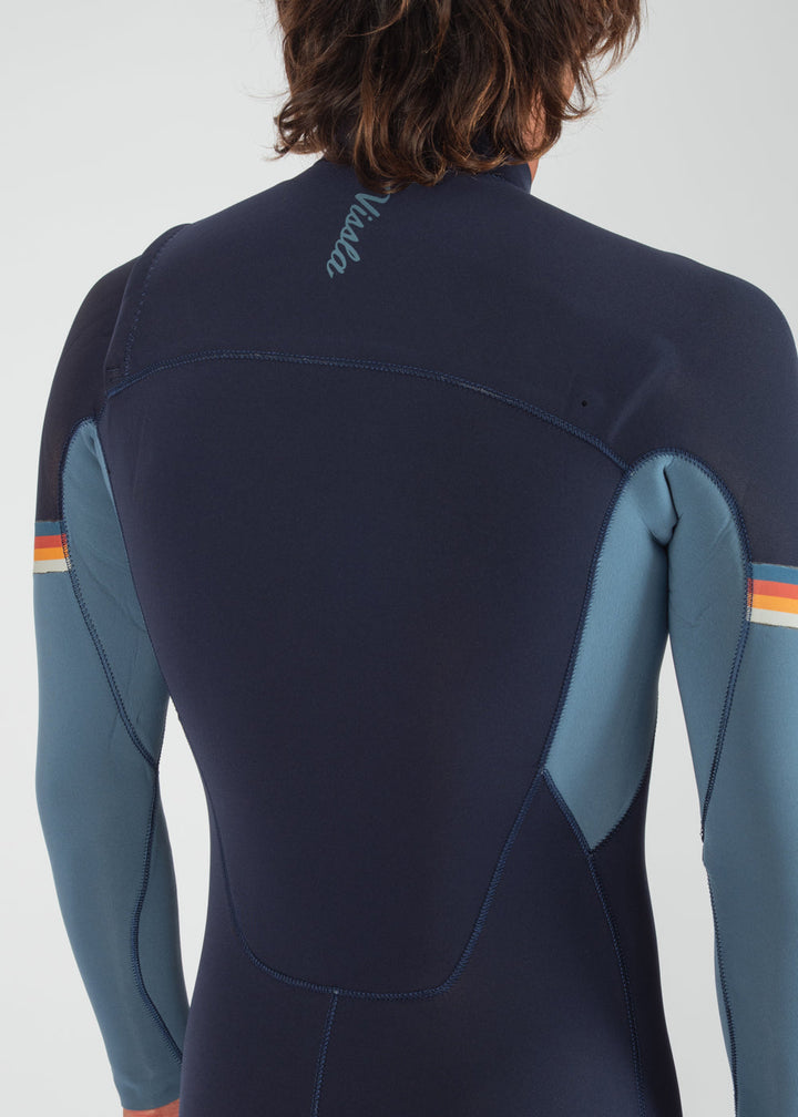 7 Seas Raditude 4-3 Full Chest Zip Wetsuit