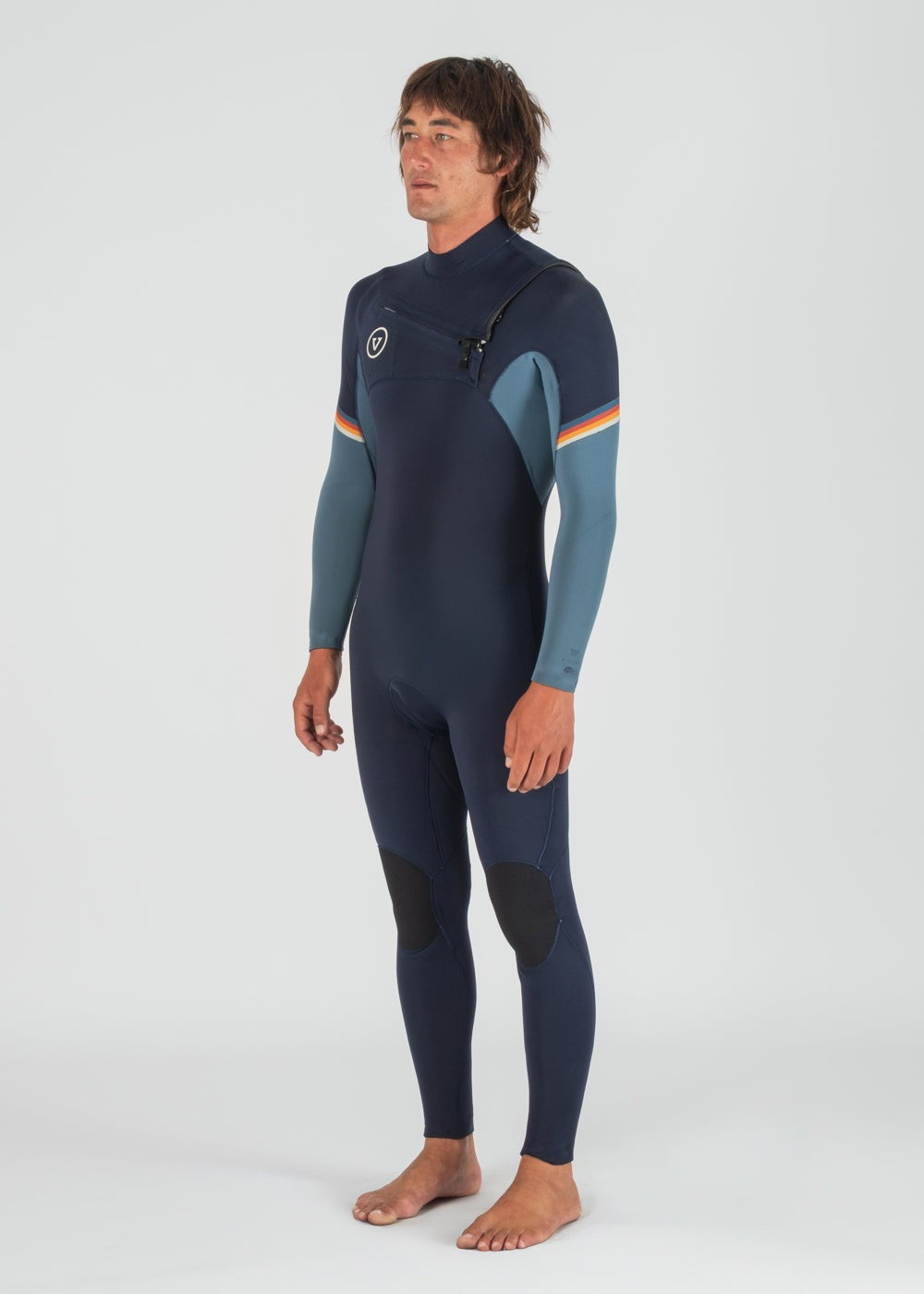 7 Seas Raditude 4-3 Full Chest Zip Wetsuit