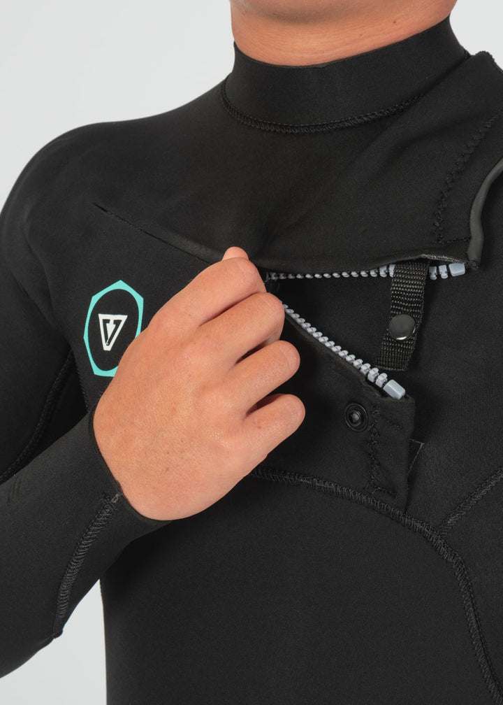 7 Seas Boys 3-2 Full Chest Zip Wetsuit