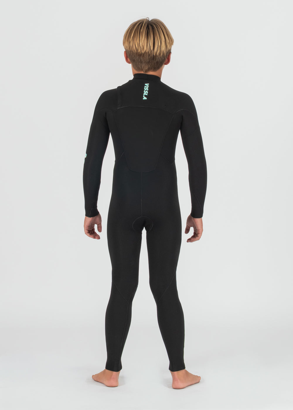 7 Seas Boys 3-2 Full Chest Zip Wetsuit