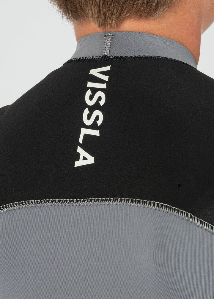 7 Seas Boys 3-2 Bolt Full Chest Zip Wetsuit