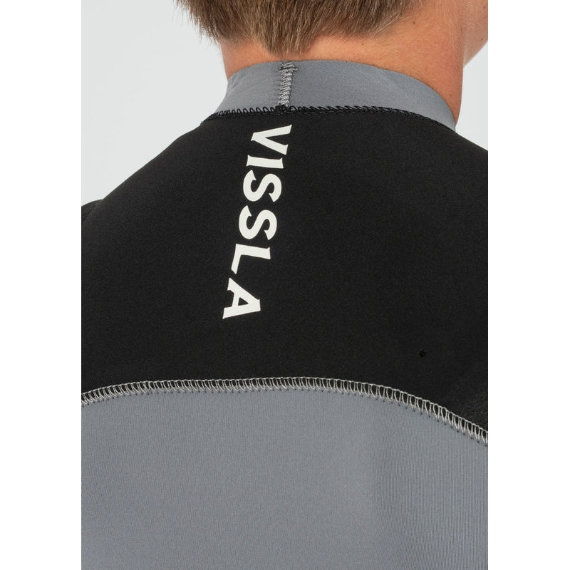 7 Seas Boys 4-3 Bolt Full Chest Zip Wetsuit