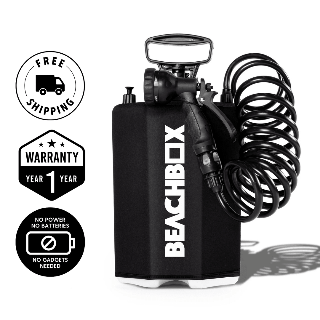 BeachBox Portable Shower Tank 'Black'