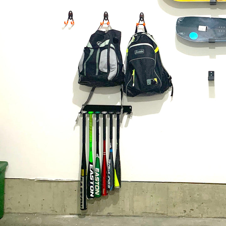 Dugout Baseball Rack for 14 Bats - Heavy-Duty Storage