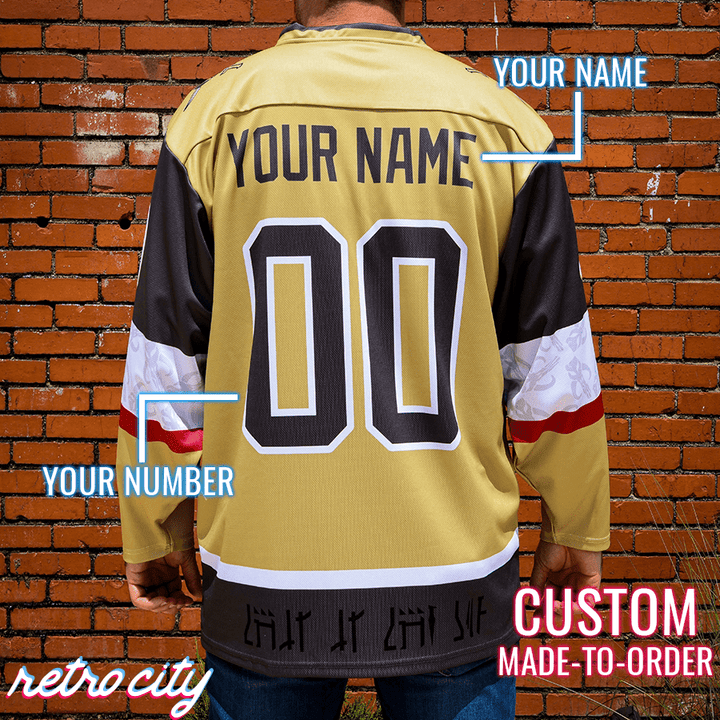 Mando Bounty Hunter Hockey Jersey Customization